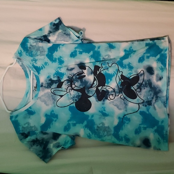 Disney tie dye Minnie Mouse t shirt - Picture 1 of 7